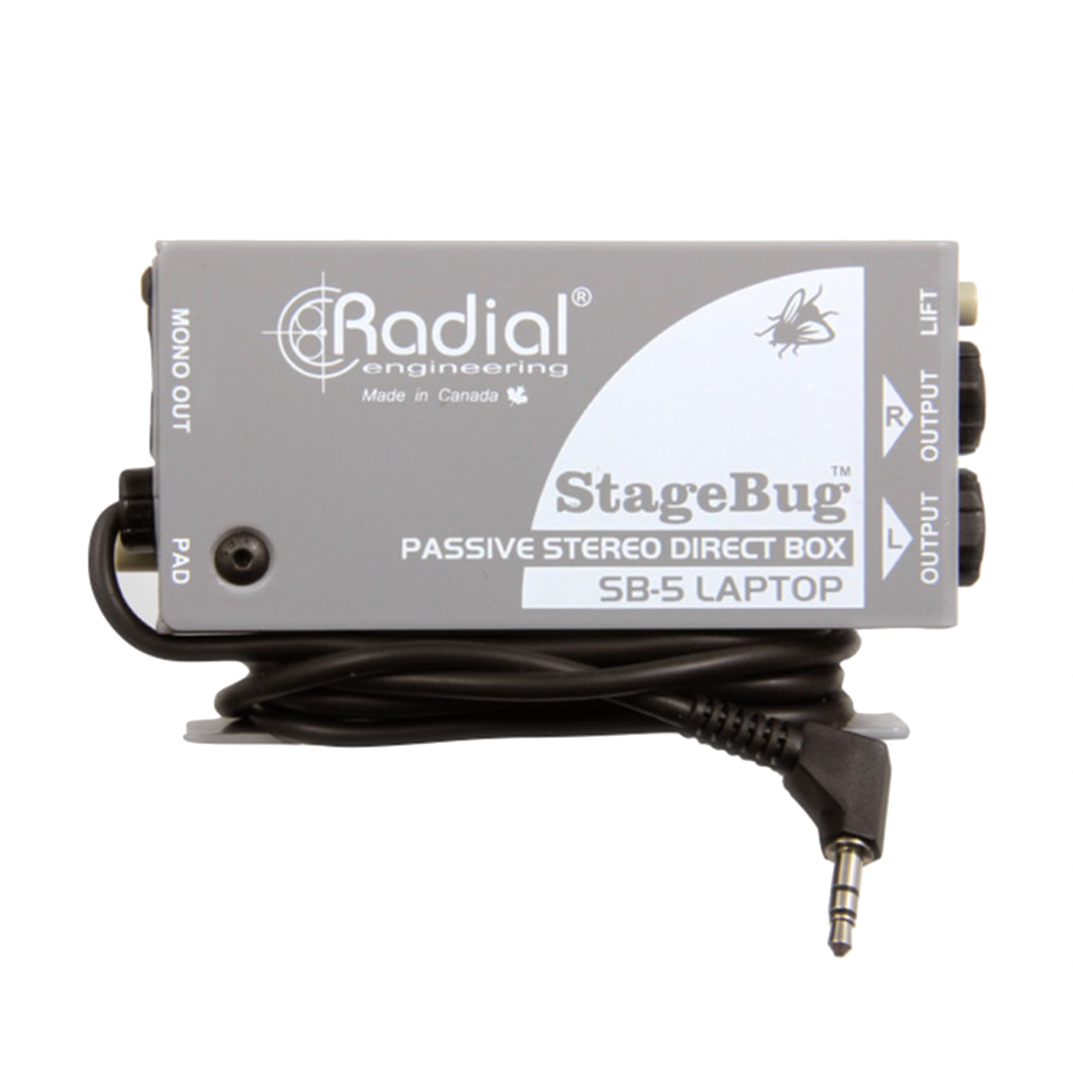 Radial StageBug SB-5 Passive Stereo DI
